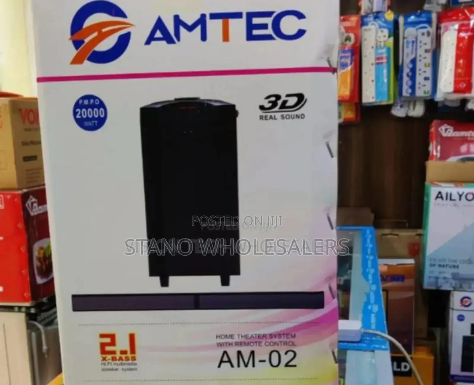 Connectable Sound Bar - Amtec 02 Woofer