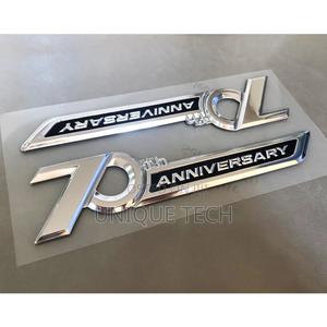 70th Anniversary Edition Side Sticker/Car Badge /Logo - thumbnail 2