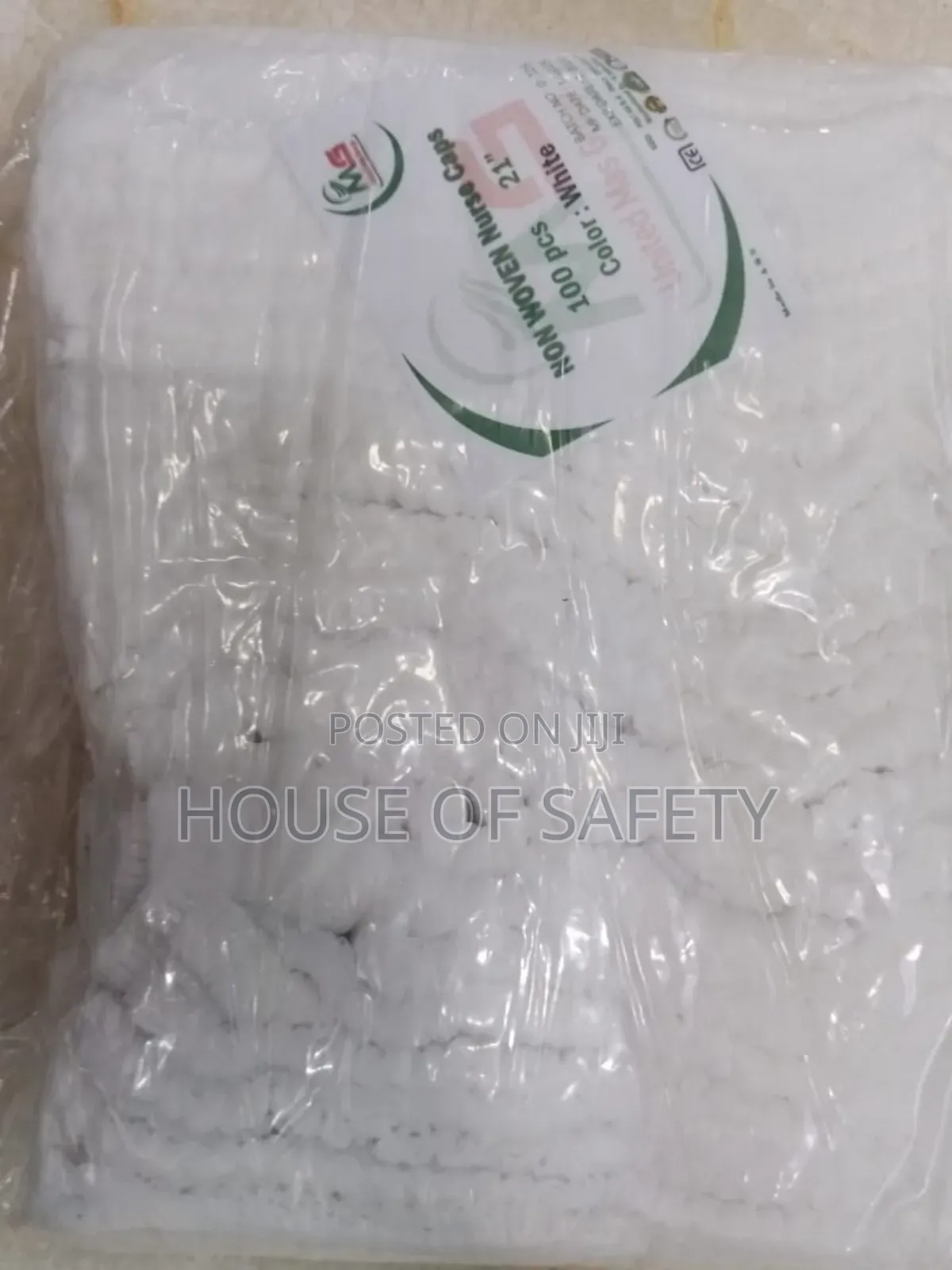Non Woolven Hairnet Nets In White