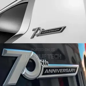 70th Anniversary Edition Side Logo Emblem