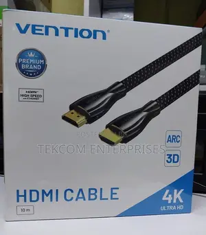Vention Hdmi Cable 10m Nylon Braided Metal Type
