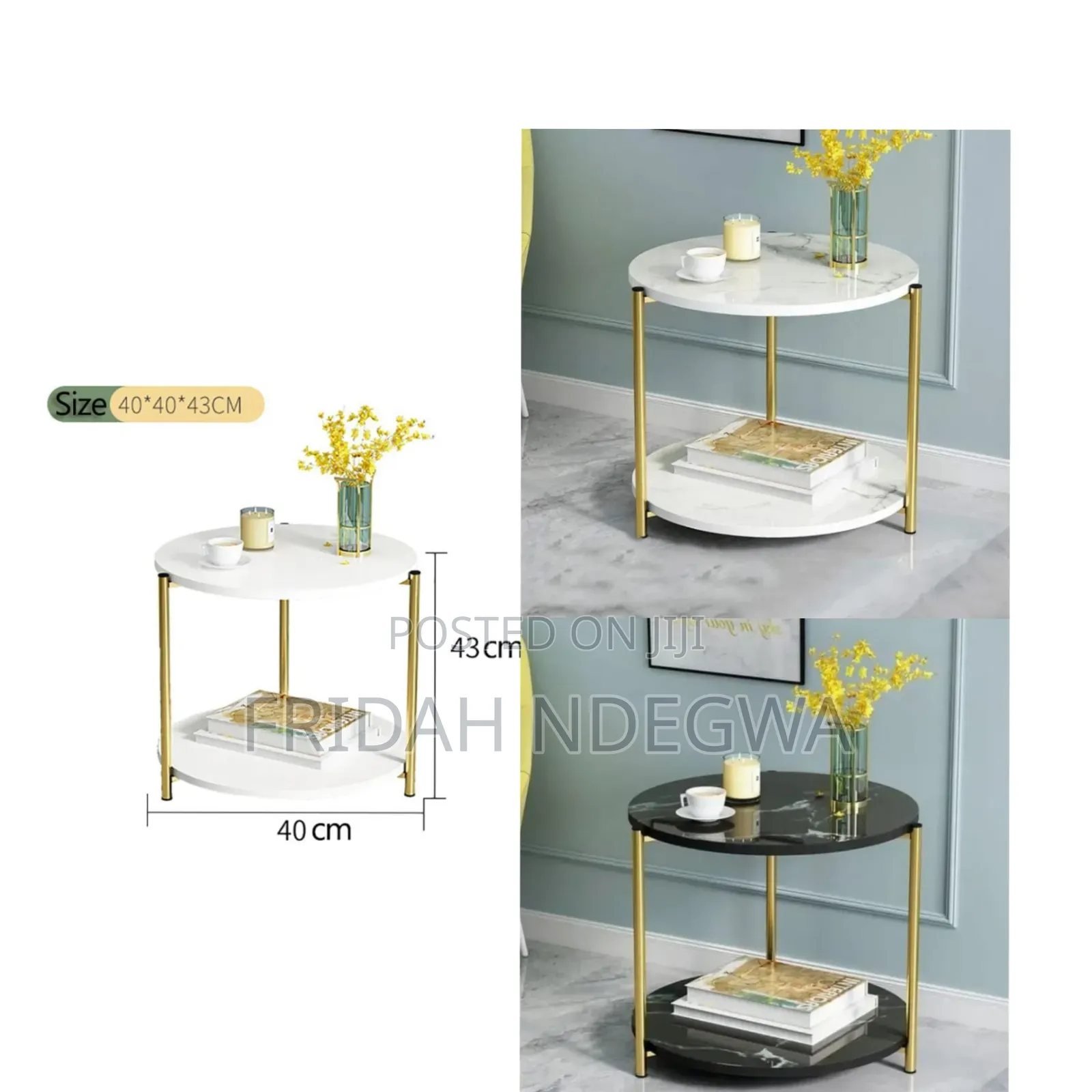 *Round/Square Side Coffee Table*
