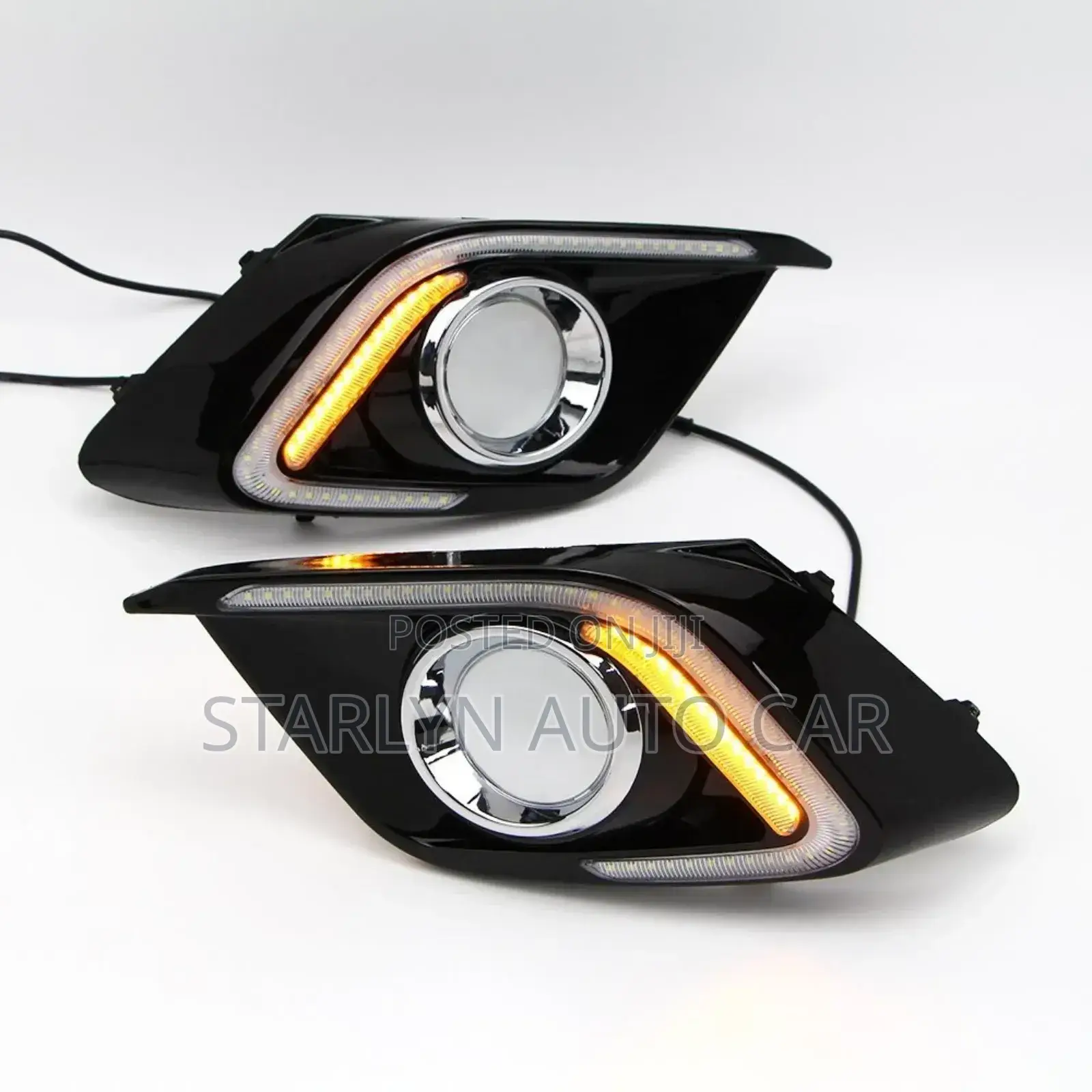 ​Mazda Axela 2014 Led Fog Light Covers + Daytime Running Lights (Drl)