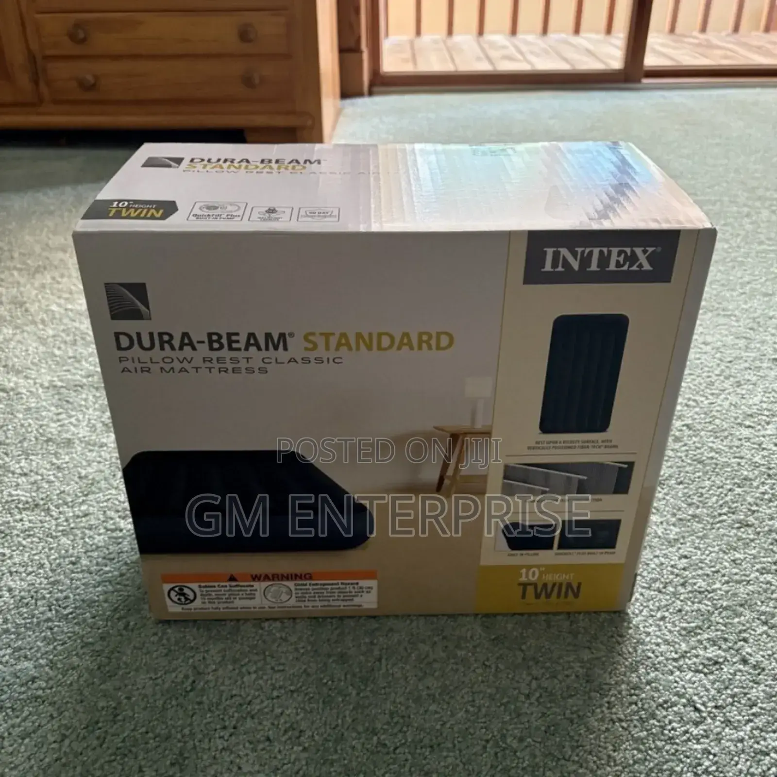 *Intex Inflatable Mattress*Free Electric Pump
