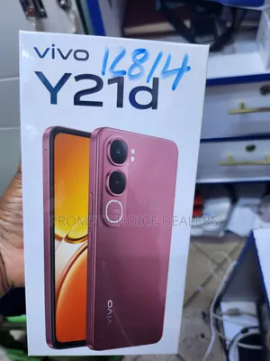 New Vivo Y21d 128 GB Red