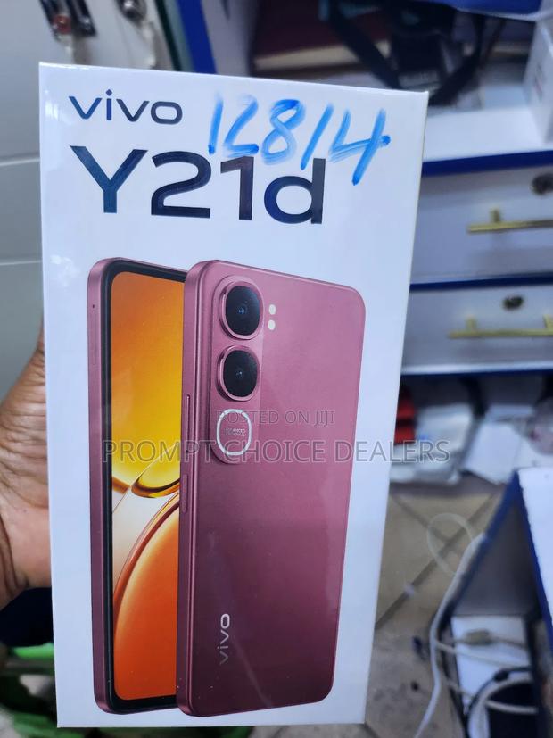New Vivo Y21d 128 GB Red