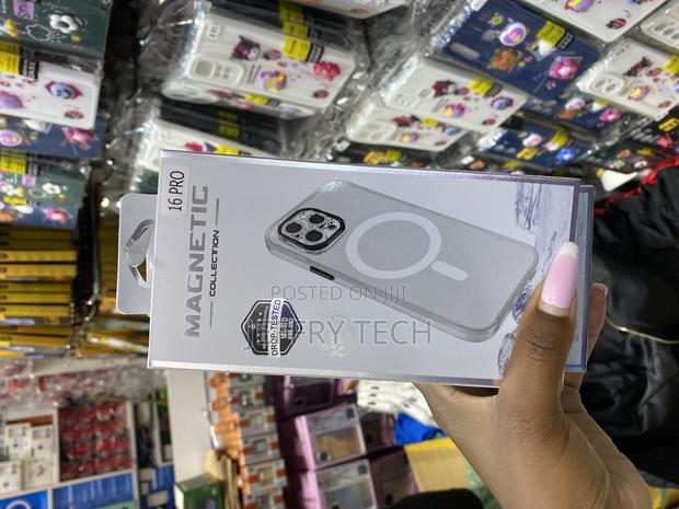 Lisxii iPhone 16 Pro Clear Case Magsafe Compatible Lightweight - main view