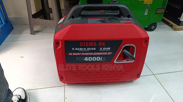 4kva Gasoline Silent Inverter Generator - main view
