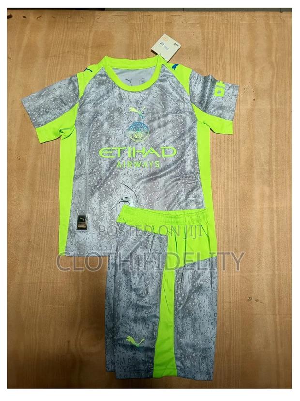 Manchester City Third Kids Kit 25/26.( Original) - thumbnail 3