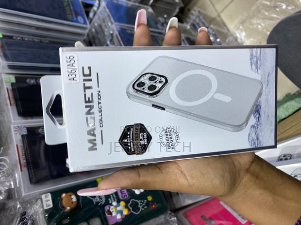 Zqyfcdz Magnetic Clear Case for Samsung Galaxy A36 / A56 - thumbnail 3