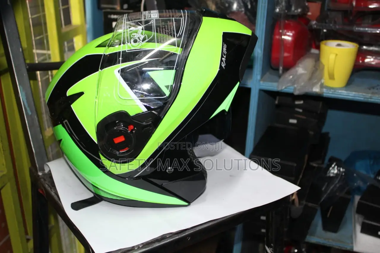 Xbk Double Visor Helmet/Motorcycle Riding Helmet Flip Up/Racing Helmet