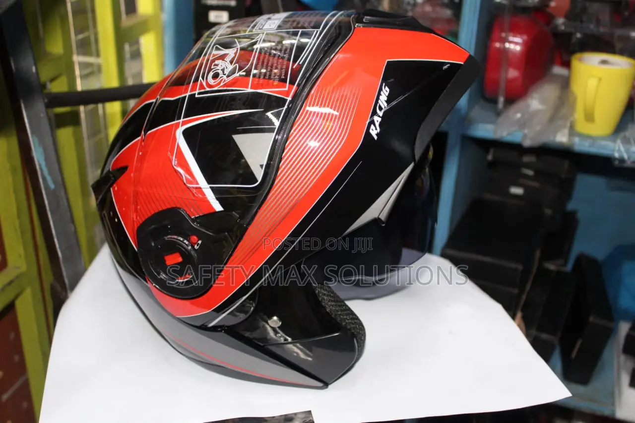 Xbk Double Visor Helmet/Motorcycle Riding Helmet Flip Up/Racing Helmet