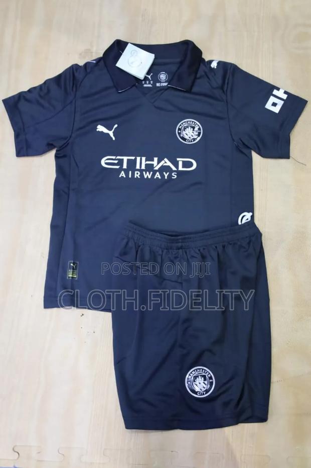 Manchester City Away Kids Jersey 25/26.( Original)