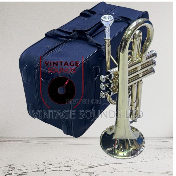 Yamaha Bb Students Cornet Instrument ( Gold Finish)