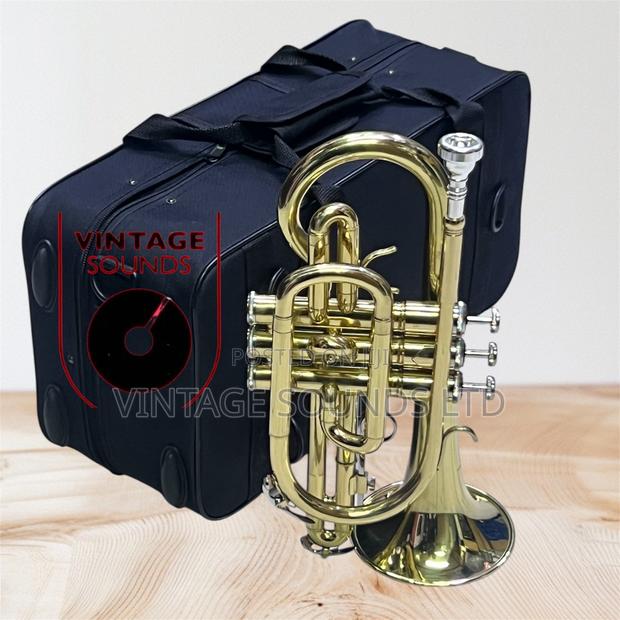 Yamaha Concert Series Bb Cornet With Case / Gold Finish - thumbnail 3