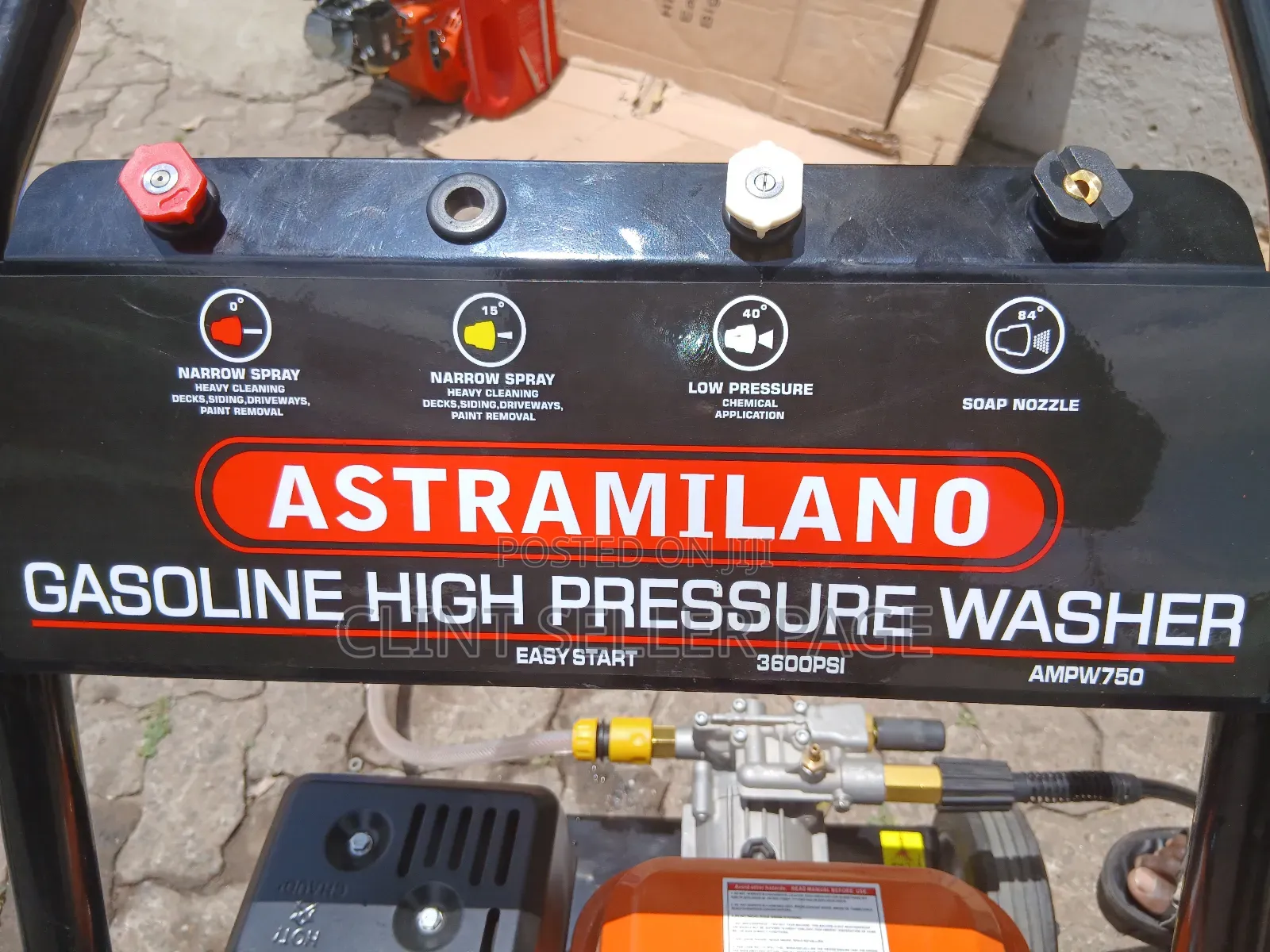 Fuel Powered Petrol Washer 3600psi Ampw750