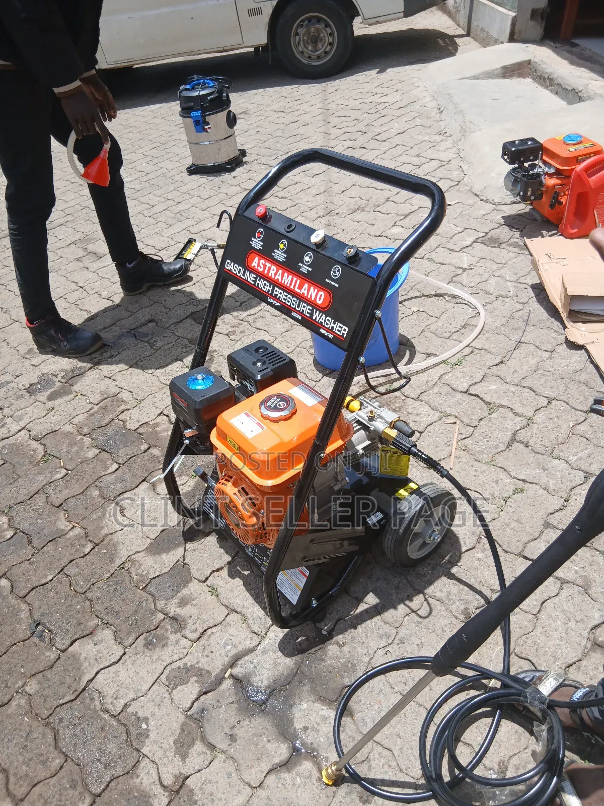 Fuel Powered Petrol Washer 3600psi Ampw750