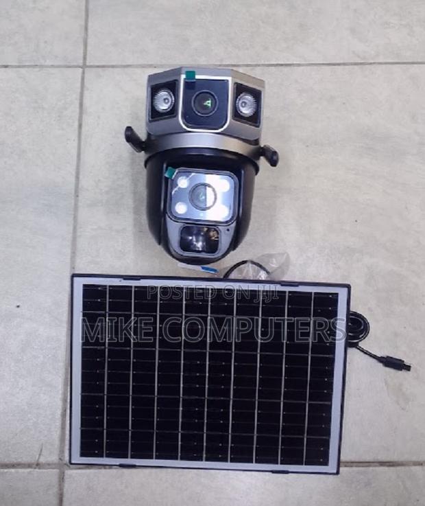 V380 4g Solar Street Light CCTV Security Cameras