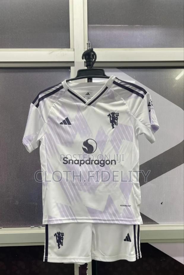 Manchester United Away Kids Jersey 25/26.( Original)