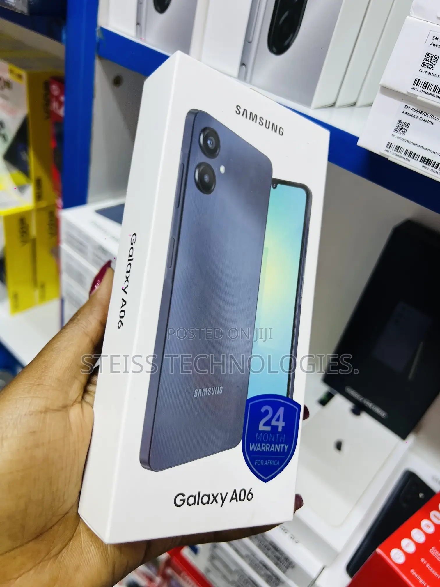 New Samsung Galaxy A06 64 GB Black