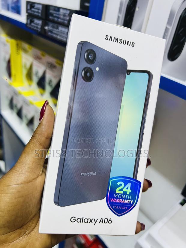 New Samsung Galaxy A06 64 GB Black - thumbnail 2