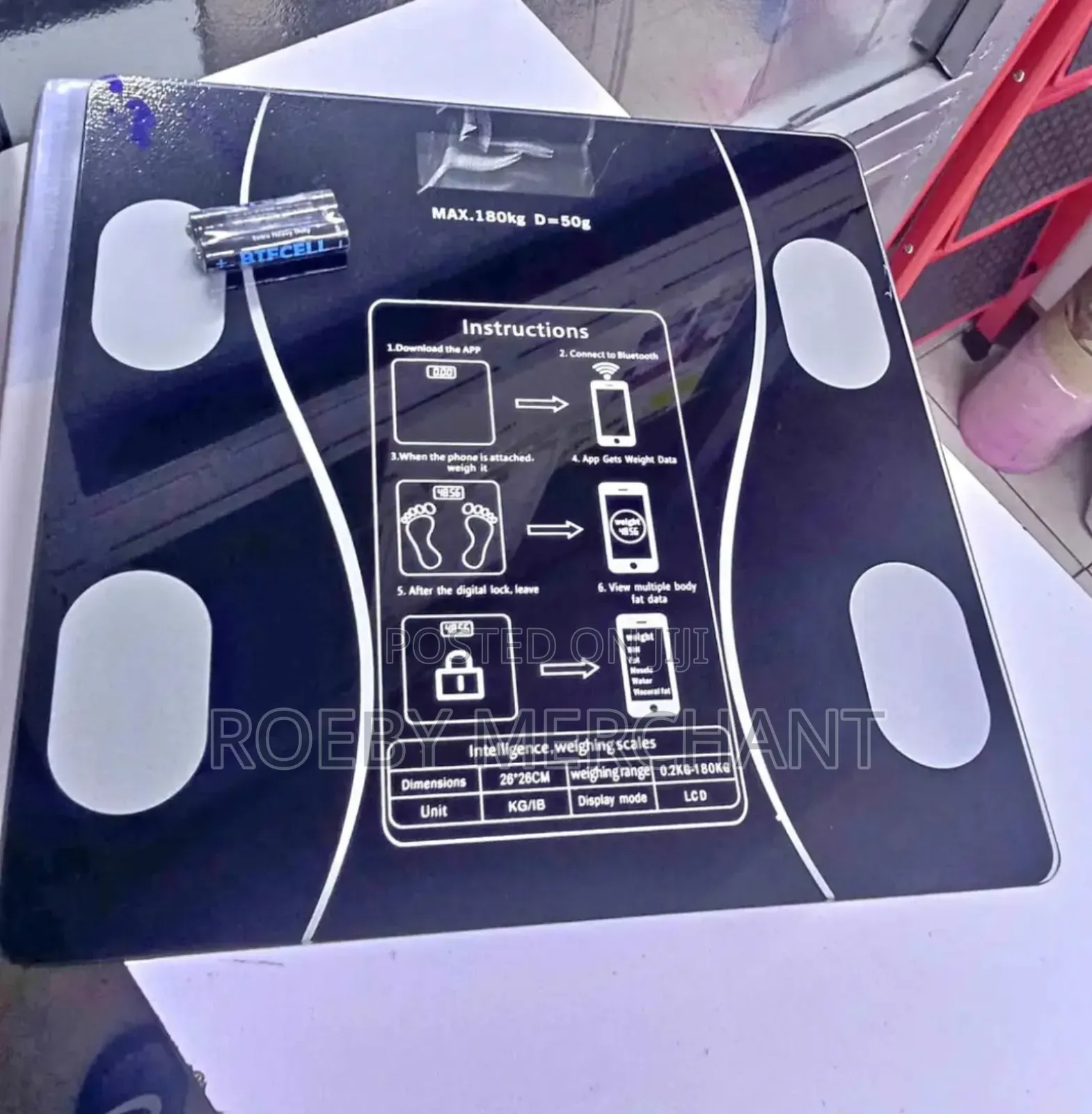 Bmi Digital Scale/Bathroom Scale