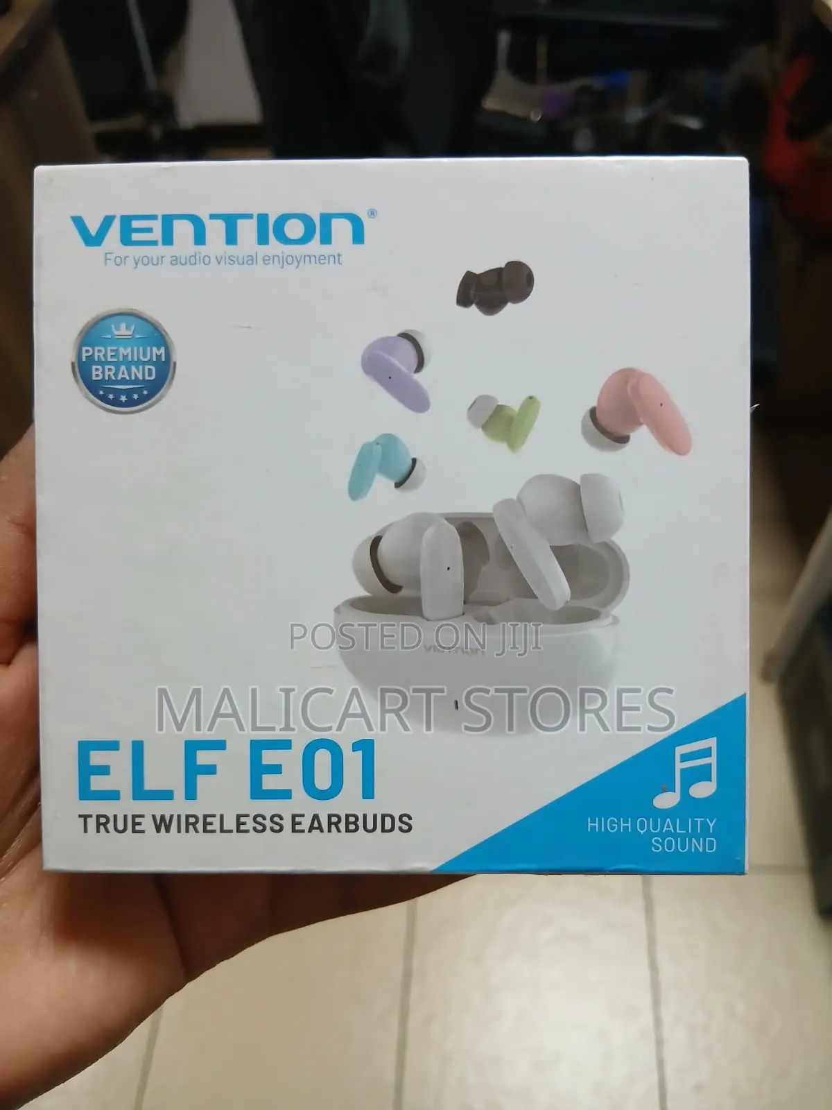 Vention Elf E01 Earbuds White