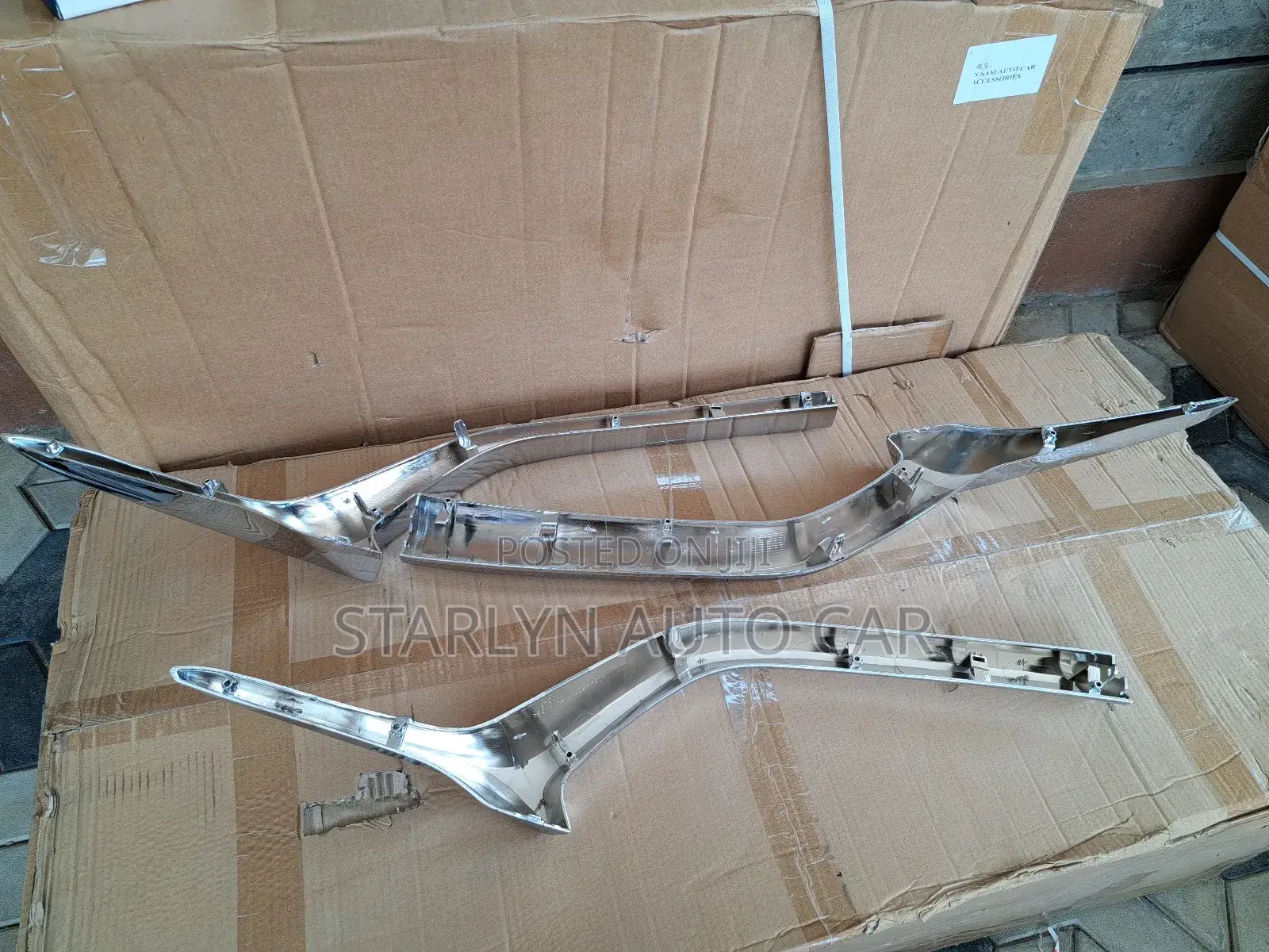 Front Grill Chrome Garnish Trim Replacement for Mazda Cx-5 (2017–2021)