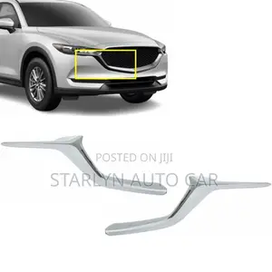 Front Grill Chrome Garnish Trim Replacement for Mazda Cx-5 (2017–2021)