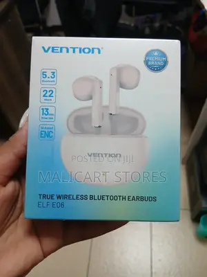 Vention True Wireless Bluetooth Earbuds Elf E06 White