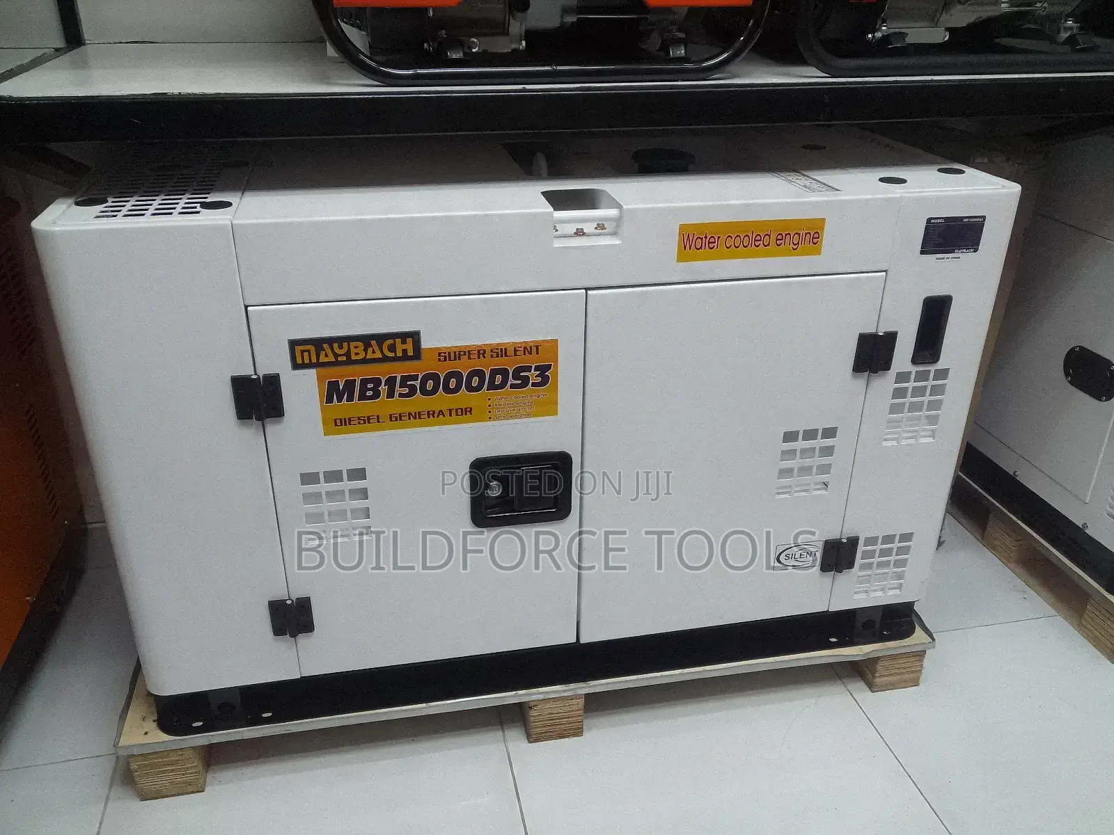 Maybach 15kva Super Silent Air Water Cooled Generator