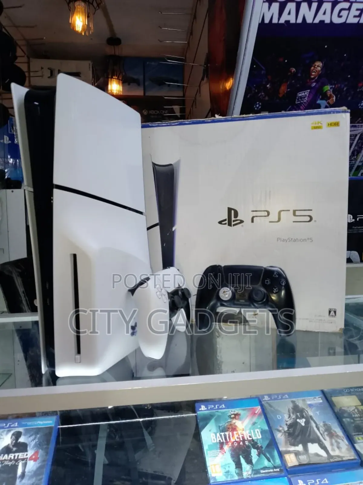 Sony Ps5 Slim Disc Version 1tb Open Box 2 Controllers
