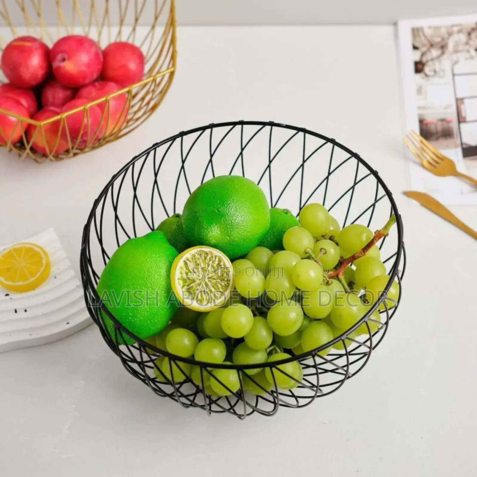 Fruit Bowl Basket Holder