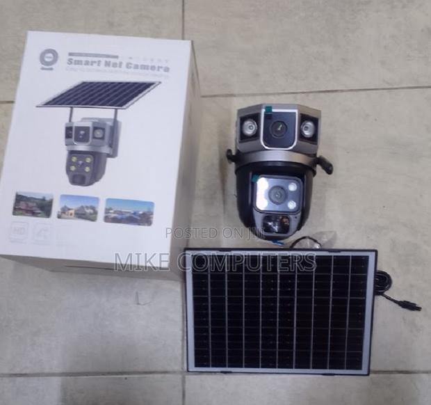 Brand New Ubox Sd320 4g Duallens Outdoor PTZ Solar Camera - main view