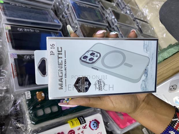 Ntcase for iPhone 16 Case: Clear Magnetic Military Grade - main view