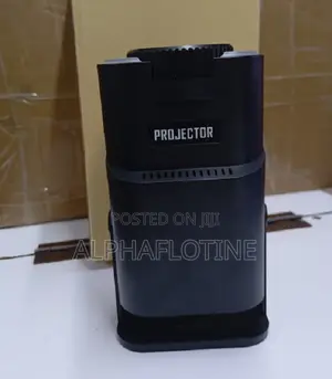 Black Hy320 Portable Android 13.0 Projector