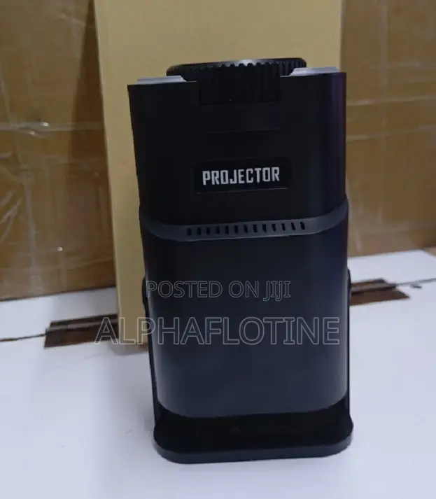 Black Hy320 Portable Android 13.0 Projector