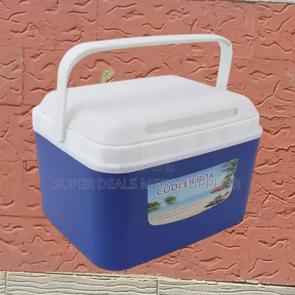 Premier 10 Litres Portable Cooler Box Strong Hard Plastic Construction
