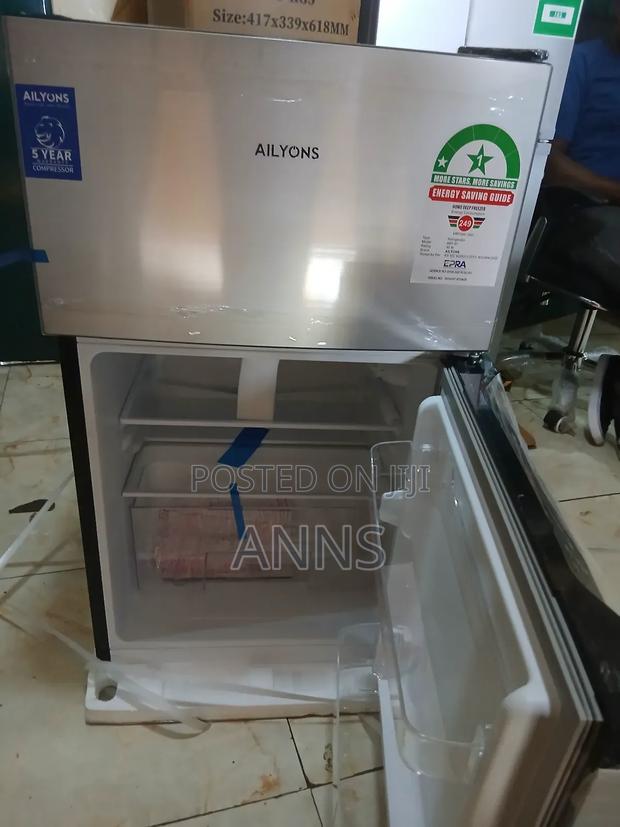 Ailyons Double Door Fridge 90 Liters With2 Doors - main view