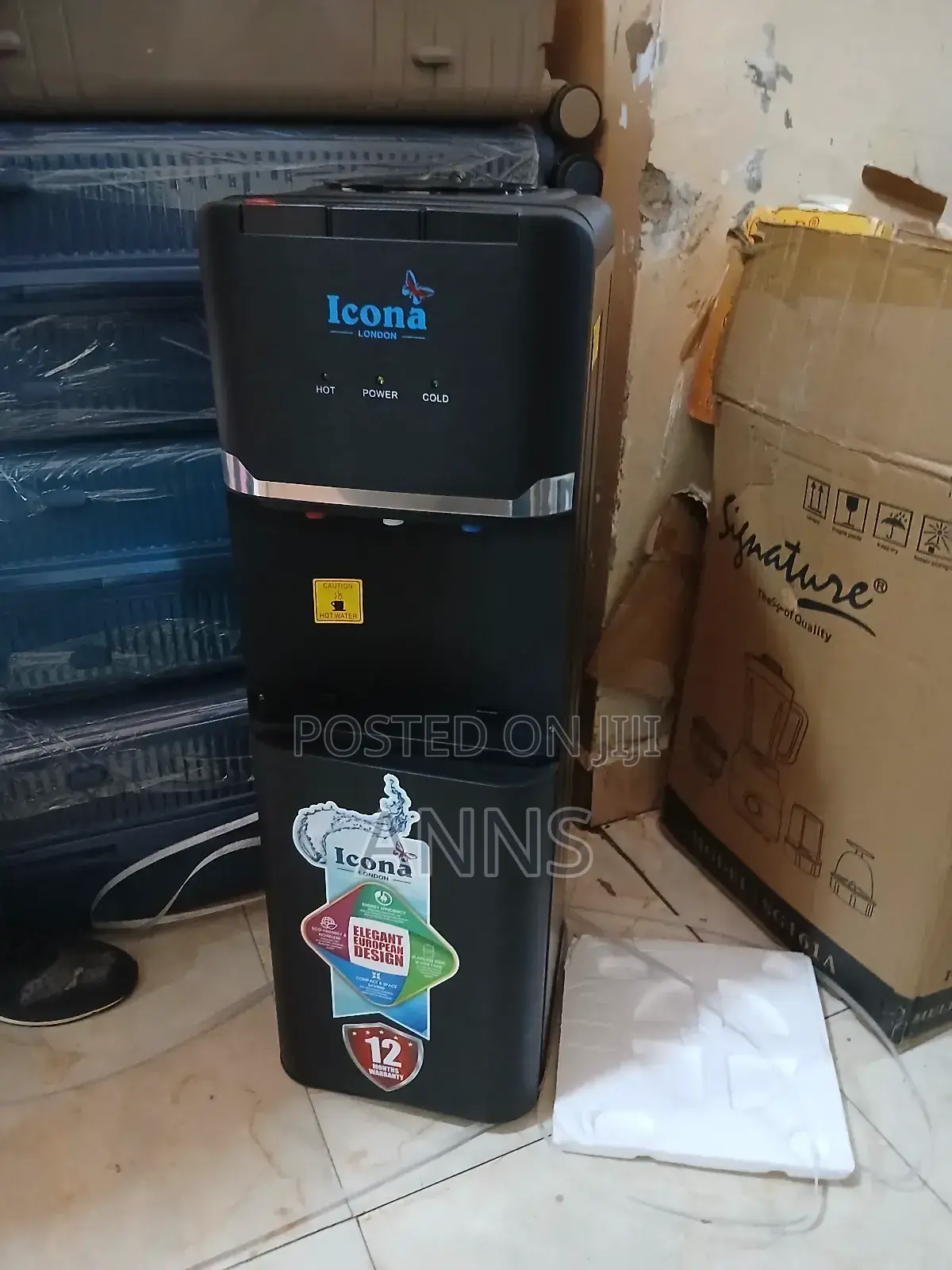 New Icona Hot and Normal Water Dispenser With Child Lock