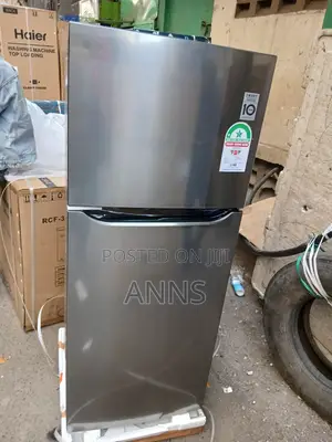 Lg No Frost 234 Litres Double Door Fridge Top Mounted Freezer Silver