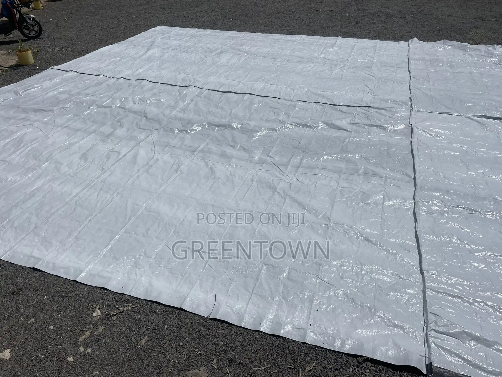 High-Quality 8m X 12m Tarpaulin – Heavy-Duty Protection (200gsm)