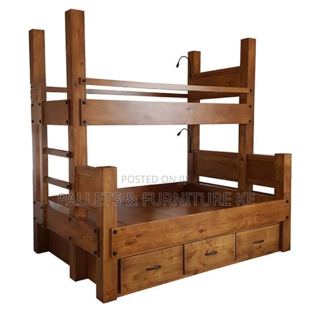 Pine Verse Double Decker Bed - main view