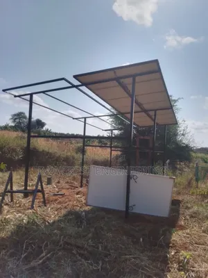 Solar Structure Mounting And Solar Pump Installation