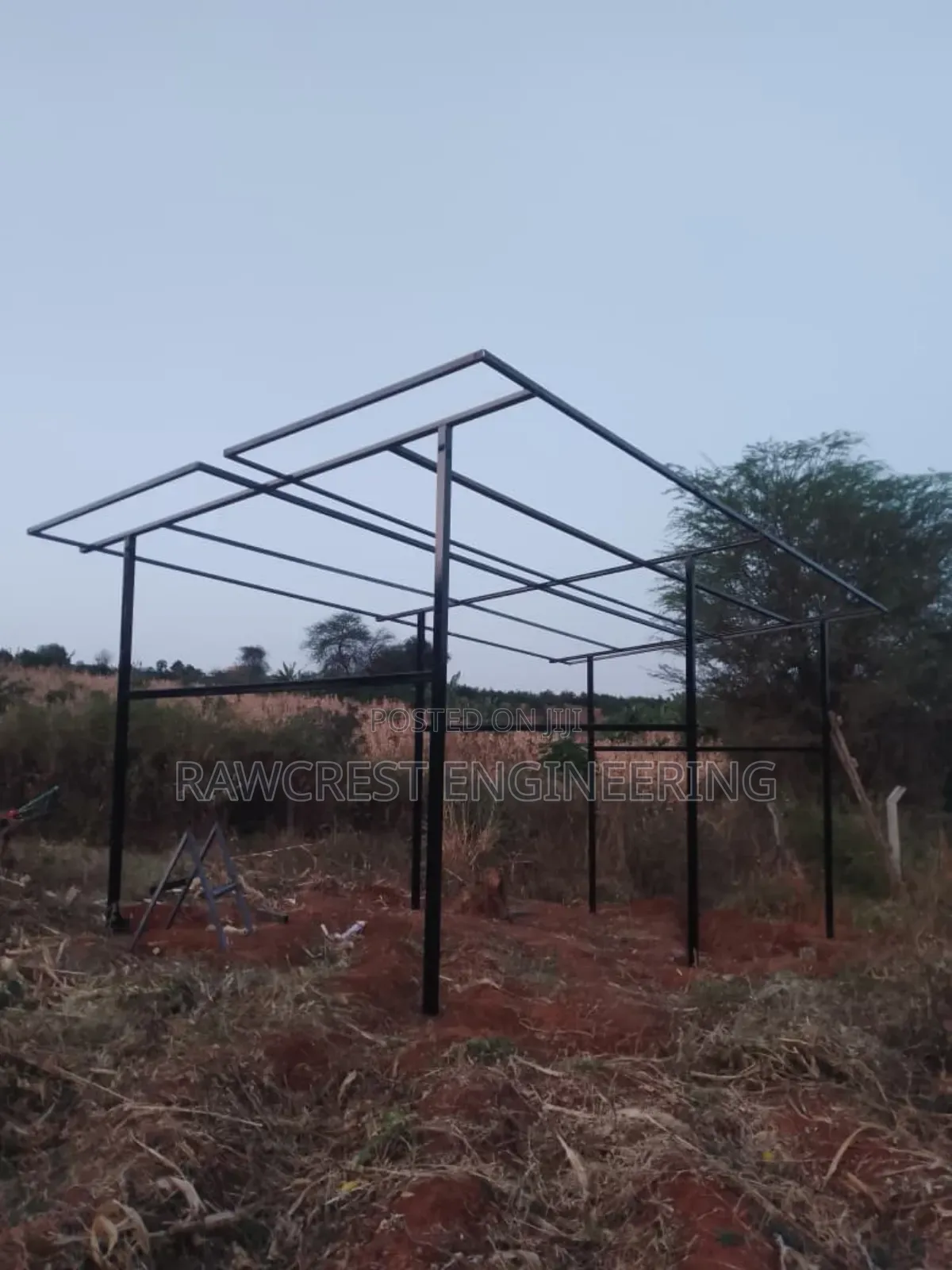 Solar Structure Mounting And Solar Pump Installation