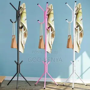 Home/Office Coat Hanger; Durable Metal Hall Tree With Multiple Hooks