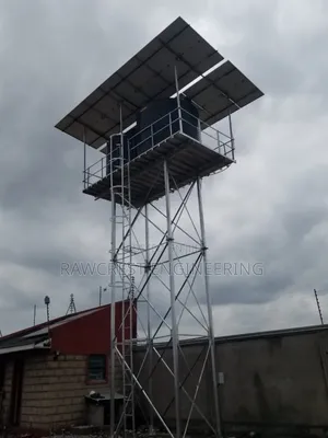 Solar And Water Tank Tower Fabrication