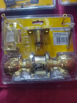 Round Cylindrical Knobset Ke 586 Pb-Et