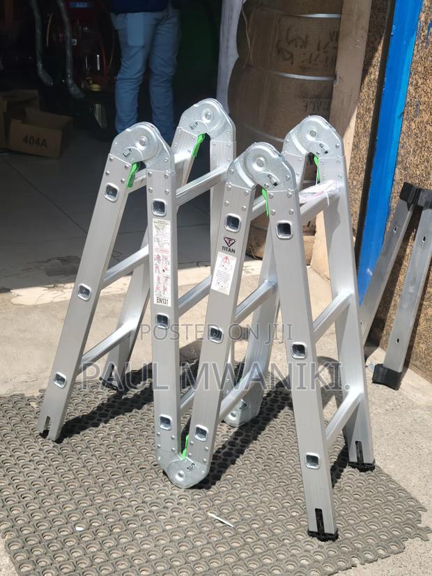Foldable Aluminum Ladders 3*4 - main view