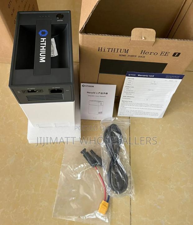 Portable Powerbank Station Solar Power Lithium Available - main view
